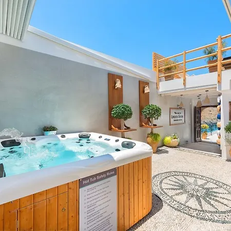 Villa Shore Summer House With Jacuzzi And Sea View !!! Líndosz