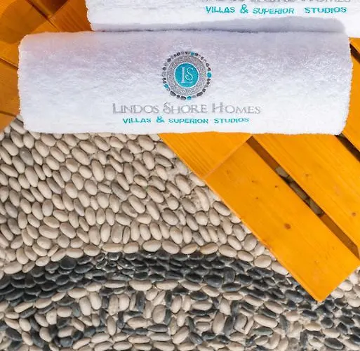 ヴィラ Shore Summer House With Jacuzzi And Sea View !!! リンドス