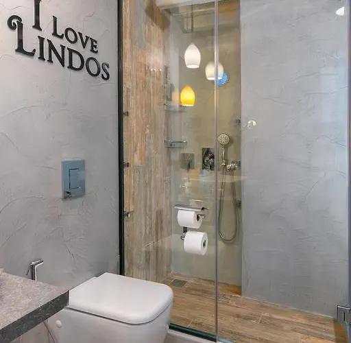 Shore Summer House With Jacuzzi And Sea View !!! ヴィラ リンドス