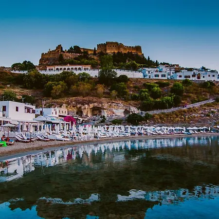 Shore Summer House With Jacuzzi And Sea View !!! * Líndos